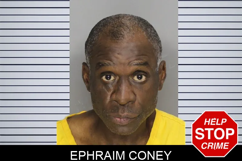 Ephraim Coney Mugshots