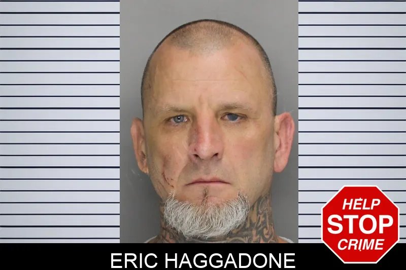 Eric Haggadone mugshot