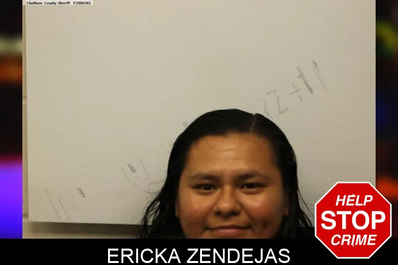 Ericka Zendejas Mugshots