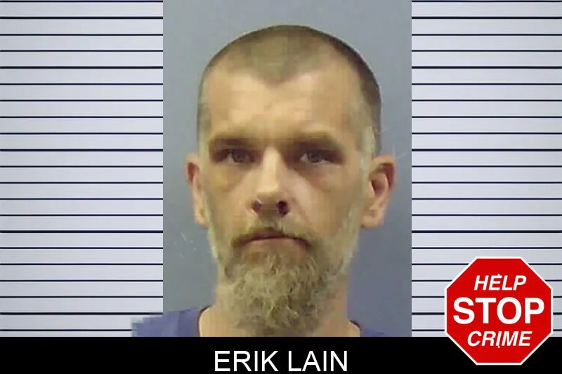 Erik Lain mugshot