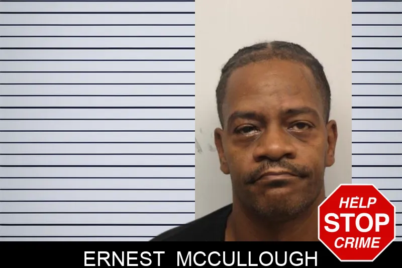 Ernest McCullough mugshot