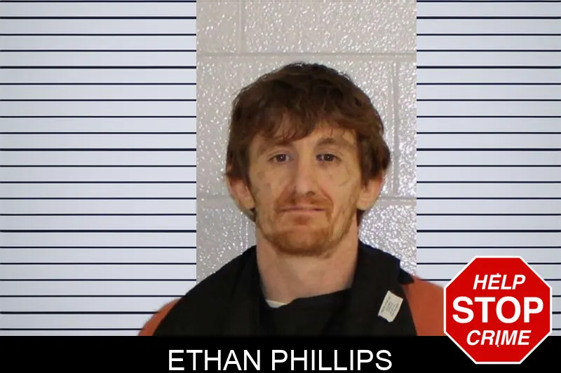 Ethan Phillips mugshot