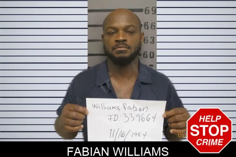 Fabian Williams mugshot – Dougherty County , Georgia Fabian Williams