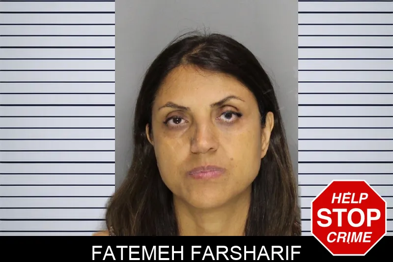 Fatemeh Farsharif mugshot