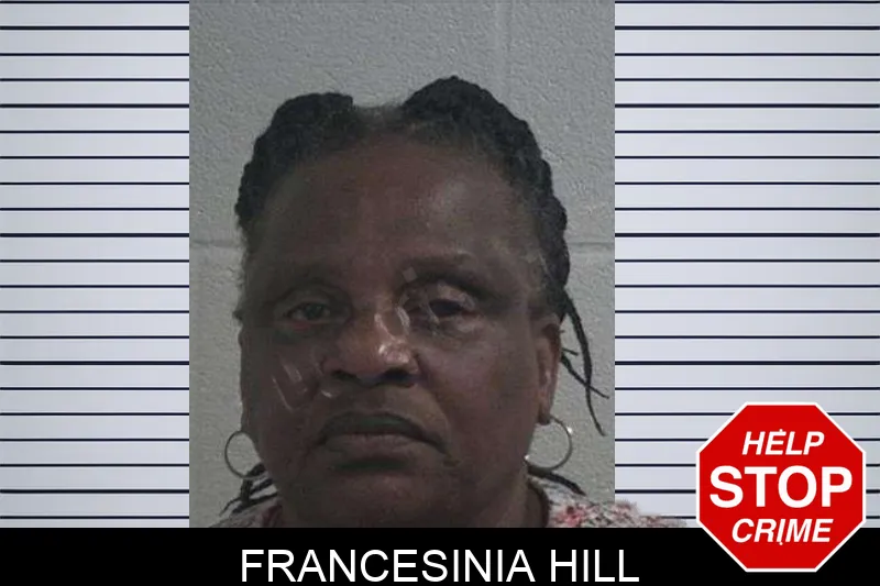 Francesinia Hill Mugshots