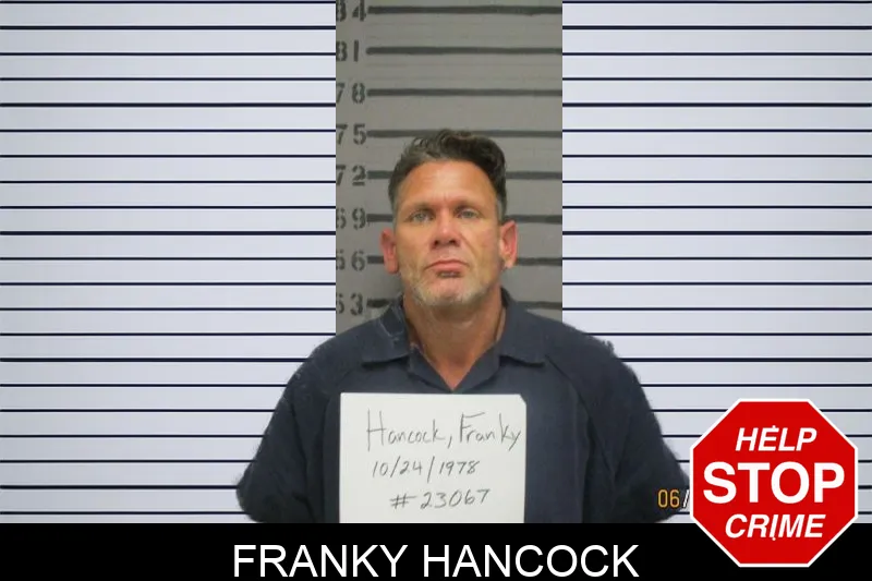 Franky Hancock mugshot