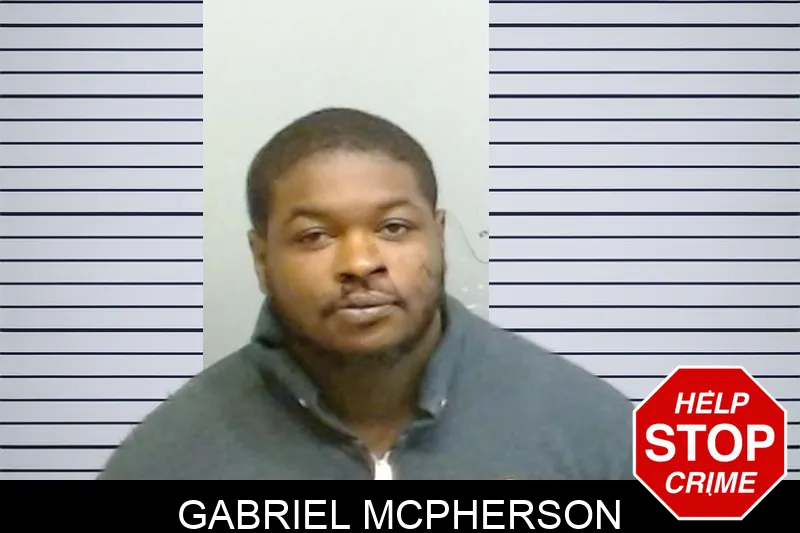 Gabriel McPherson mugshot