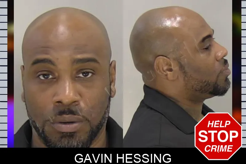Gavin Hessing Mugshots