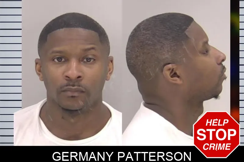 Germany Patterson mugshot