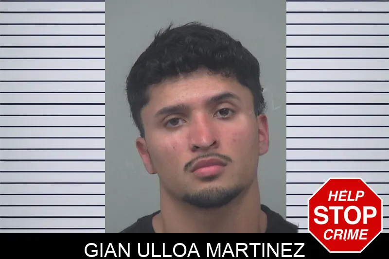Gian Ulloa Martinez Mugshots