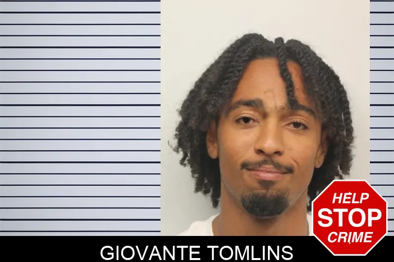 Giovante Tomlins Mugshots