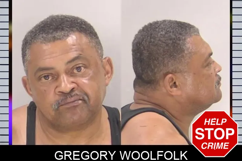 Gregory Woolfolk mugshot