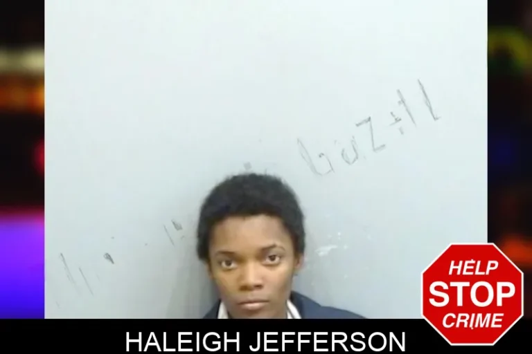 Haleigh Jefferson mugshot – Fulton County , Georgia Haleigh Jefferson