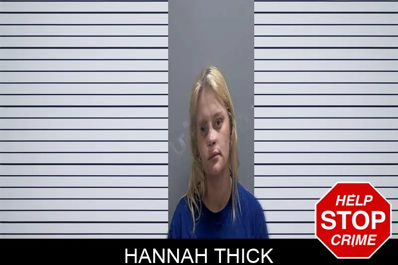 Hannah Thick Mugshots