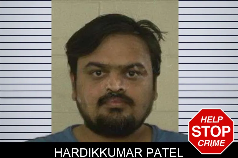 Hardikkumar Patel Mugshots