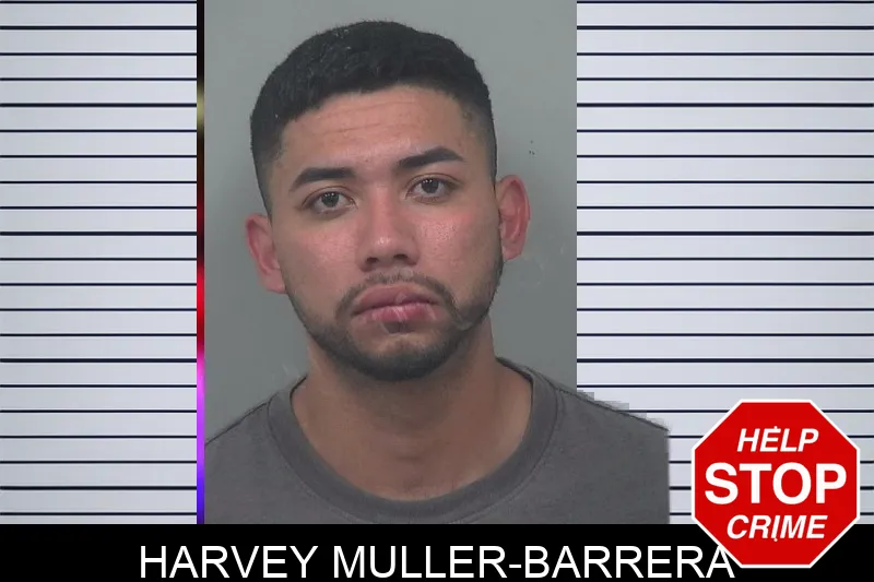 Harvey Muller-Barrera Mugshots