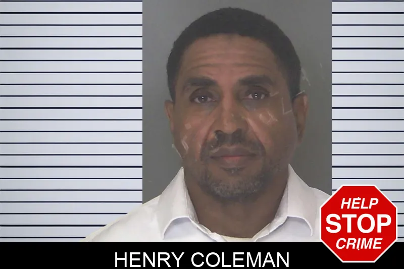 Henry Coleman Mugshots