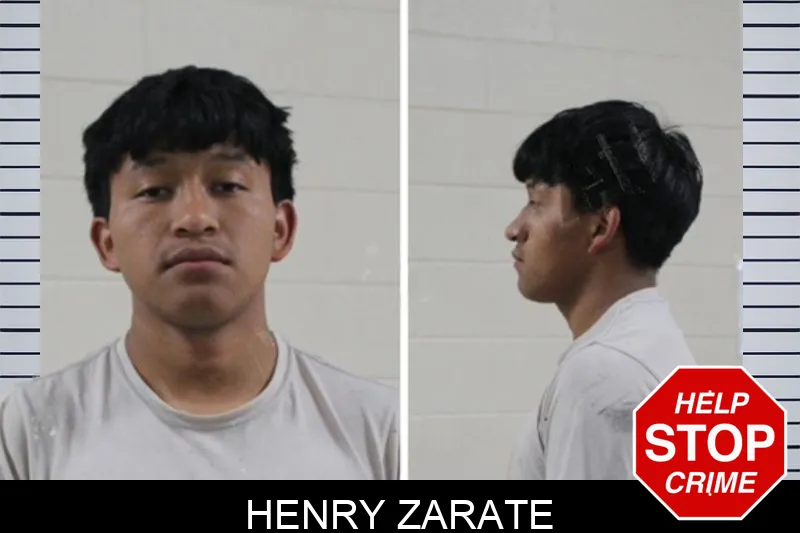 Henry Zarate mugshot