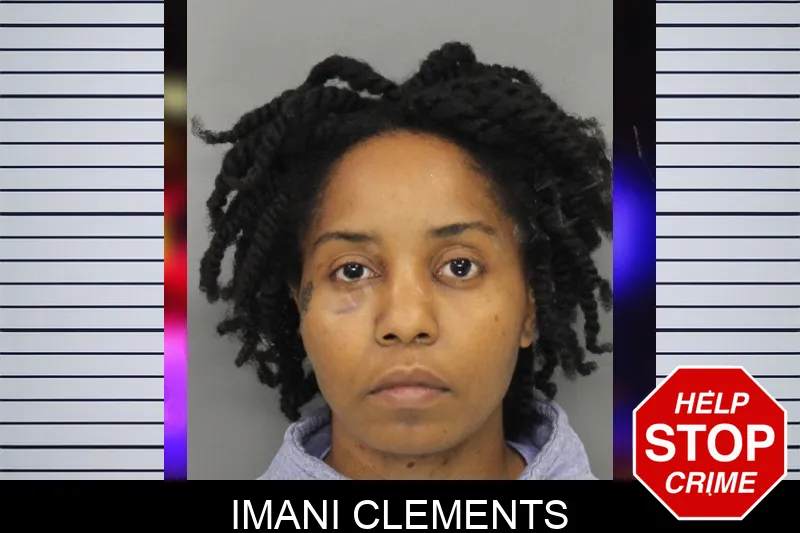 Imani Clements mugshot – Cobb County , Georgia Imani Clements mugshot