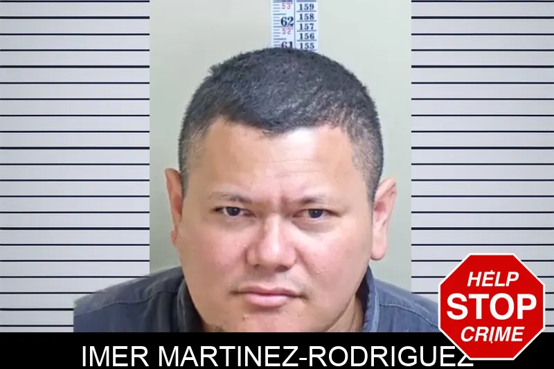 Imer Martinez-Rodriguez Mugshots