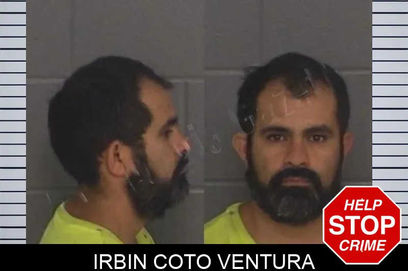 Irbin Coto Ventura Mugshots