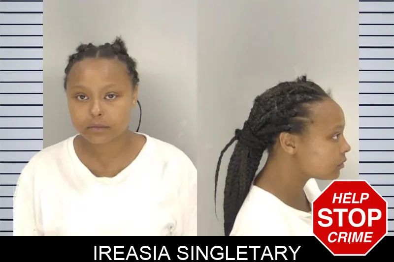 Ireasia Singletary Mugshots