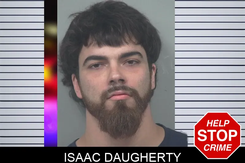 Isaac Daugherty mugshot
