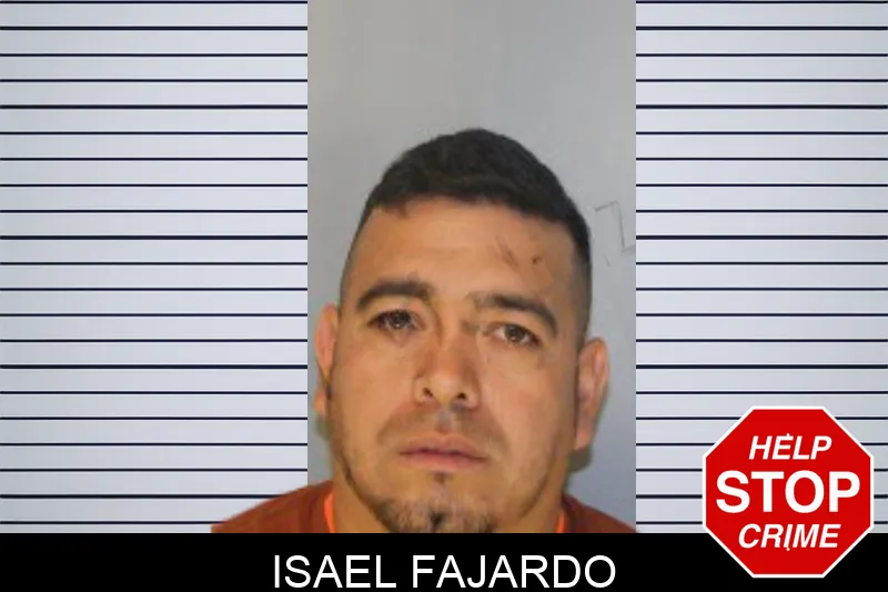Isael Fajardo mugshot