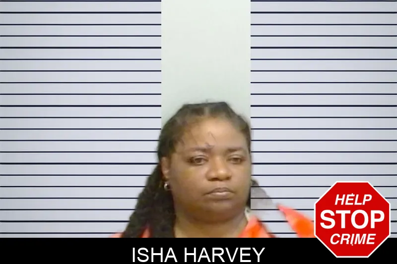 Isha Harvey Mugshots