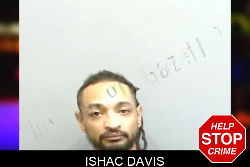 Ishac Davis mugshot
