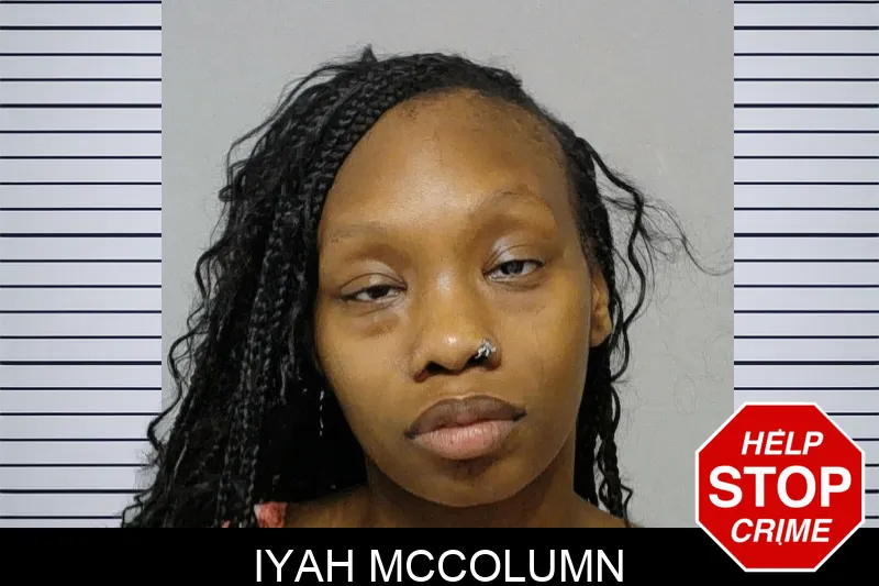 Iyah McColumn Mugshots