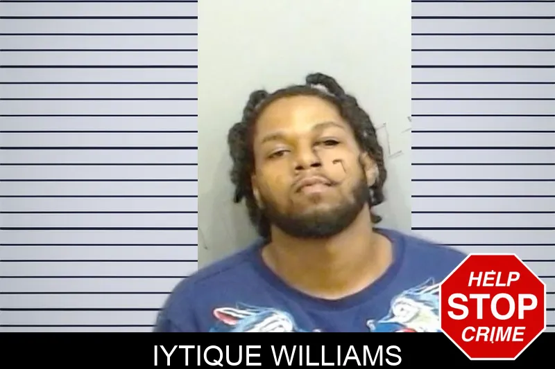 Iytique Williams mugshot