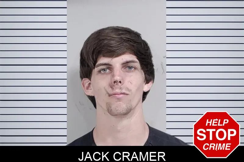 Jack Cramer mugshot