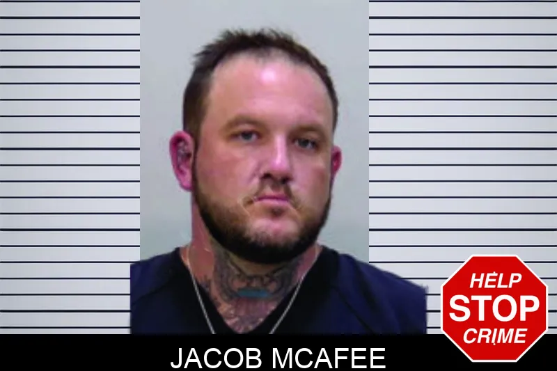 Jacob McAfee mugshot