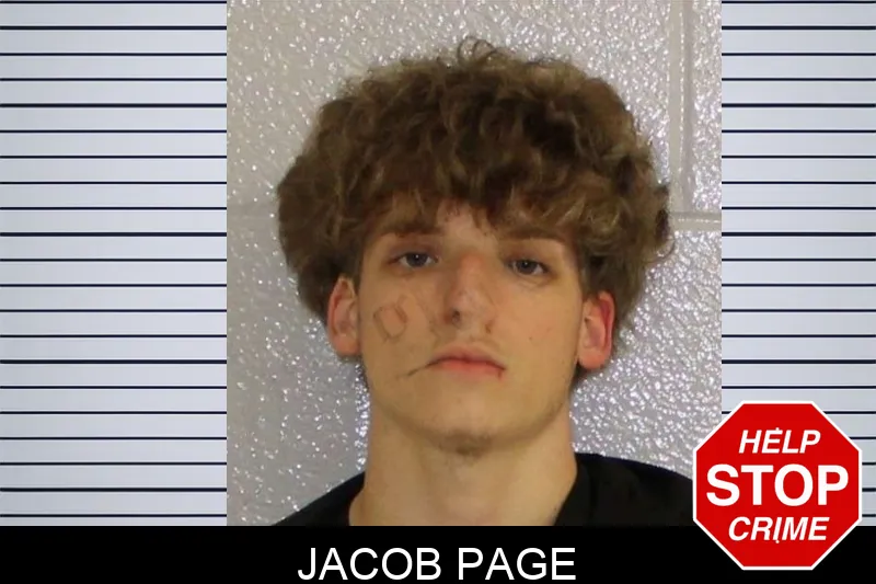 Jacob Page mugshot