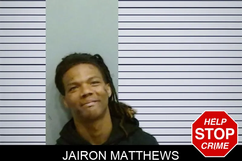 Jairon Matthews mugshot