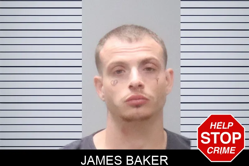 James Baker mugshot