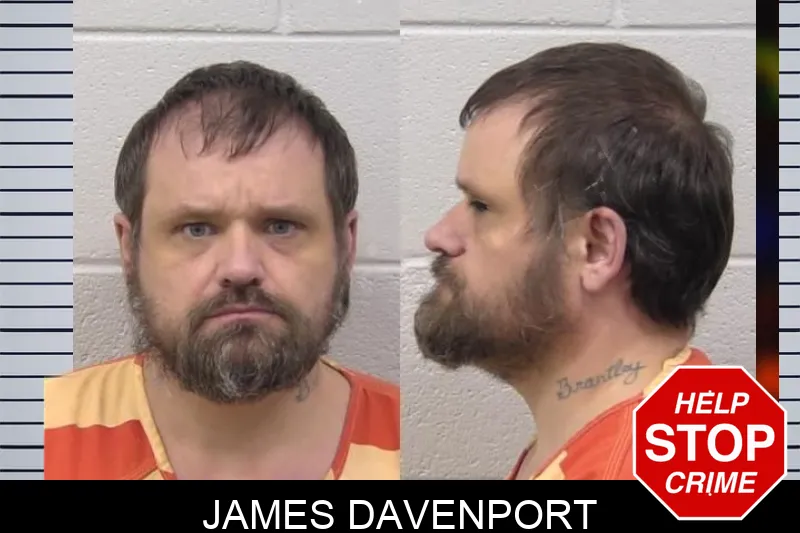 James Davenport Mugshots