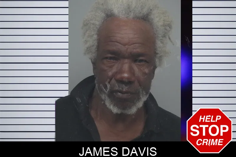 James Davis mugshot