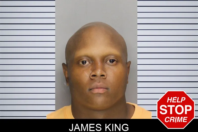 James King mugshot