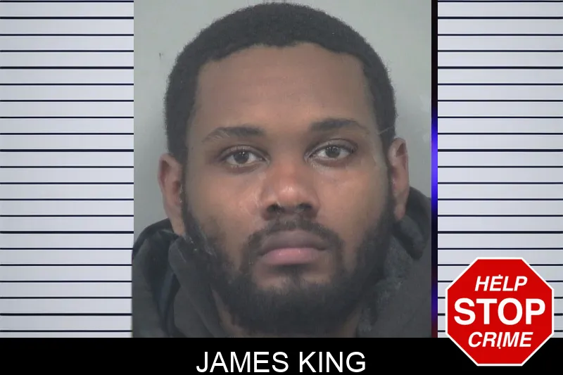 James King mugshot