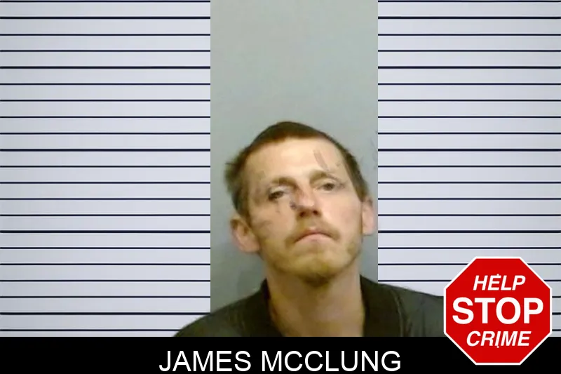 James McClung mugshot