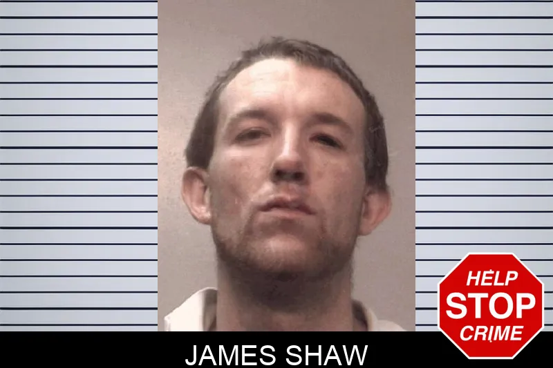 James Shaw mugshot