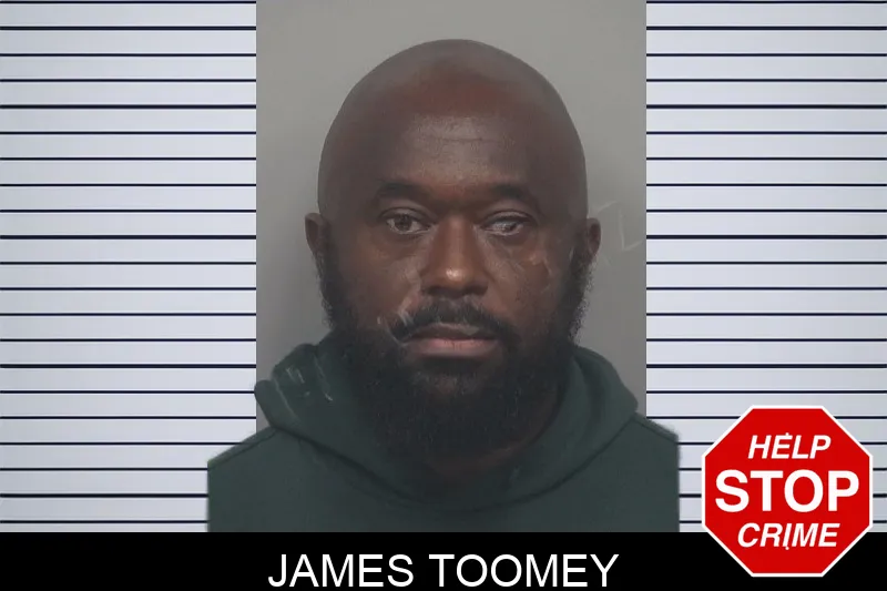 James Toomey mugshot