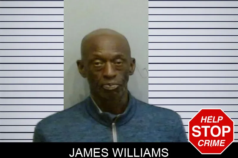 James Williams mugshot