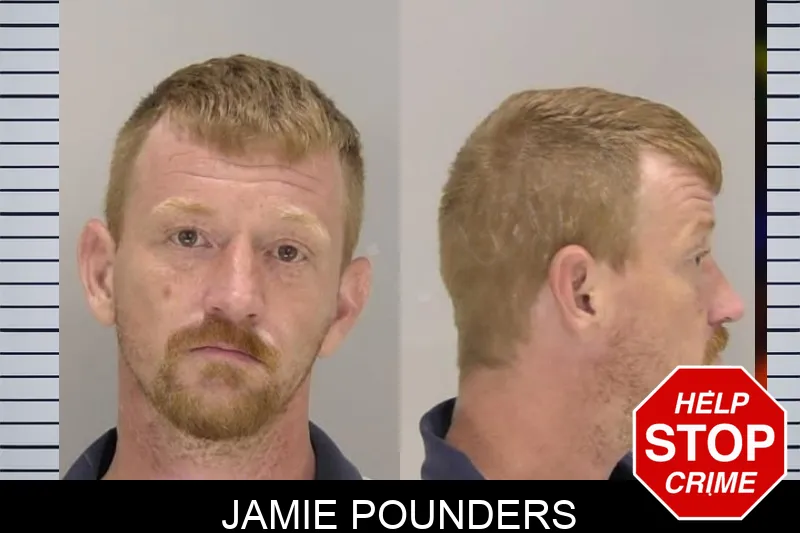 Jamie Pounders Mugshots