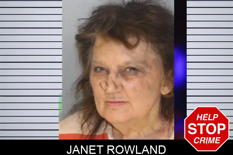 Janet Rowland mugshot