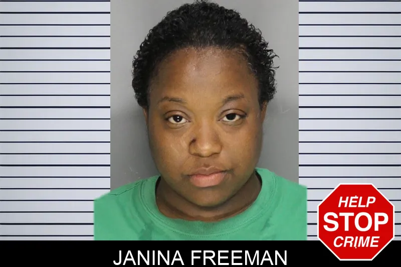 Janina Freeman mugshot