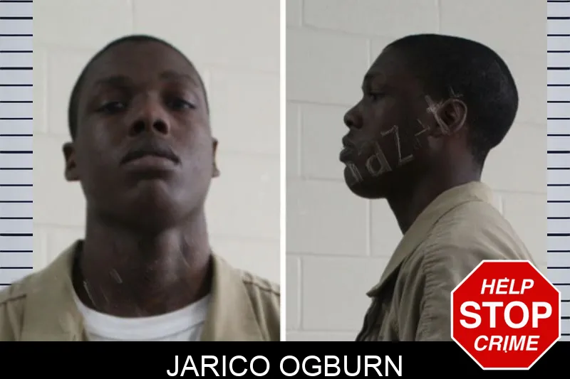 Jarico Ogburn Mugshots