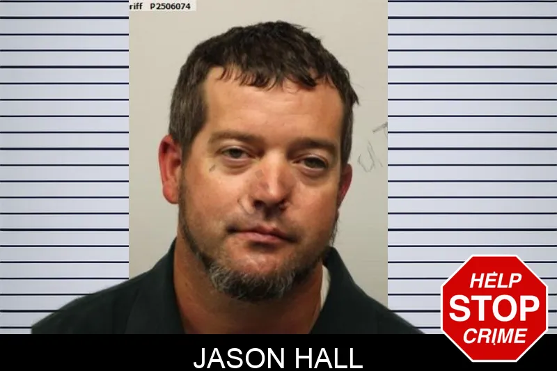 Jason Hall mugshot